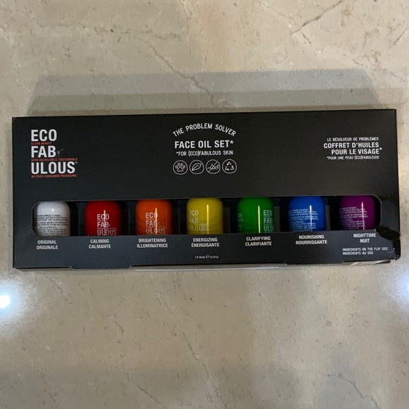 Real Techniques Enchanted Makeup Brushes +  Eco Fabulous Face Oil Set $70 retail - Picture 2 of 3